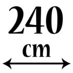 240cm